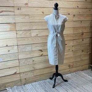 Calvin Klein linen dress size 8 new
